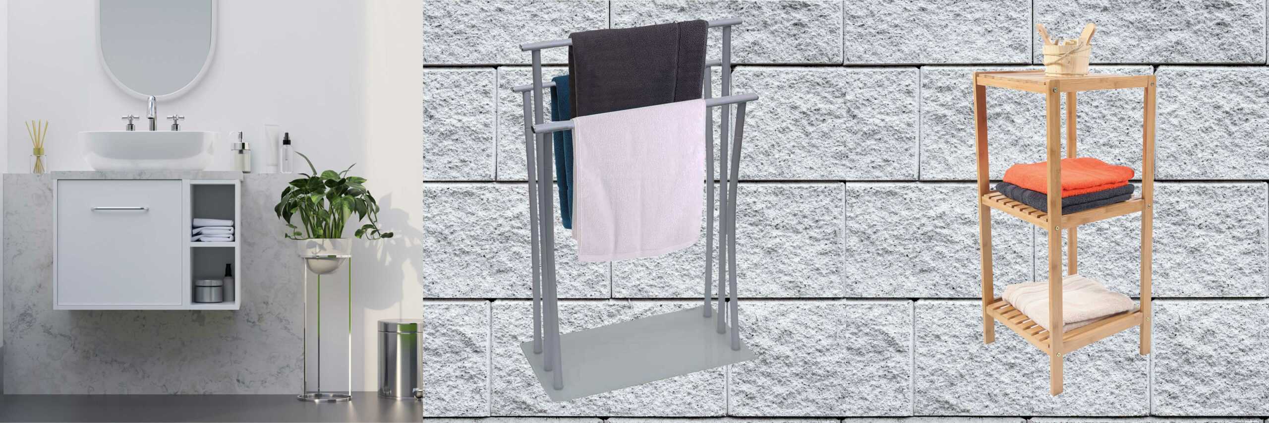 Bathroom towel rail swivel handle hook, CATEGORIES \ Bathroom \ Hangers  and holders