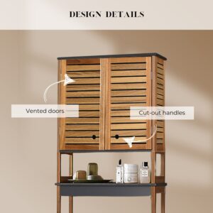 Vented Panels and Cut-Out Handles – Close-up of cabinet doors highlighting design details.