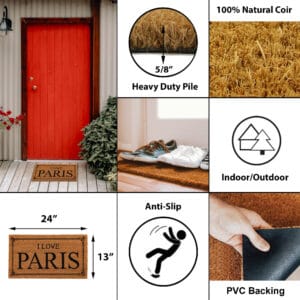 dimensions of the coir doormat