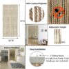 twisted rope door curtain