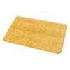 yellow mustard bath memory foam mat