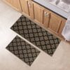 set of 2 anti-fatigue kitchen rugs