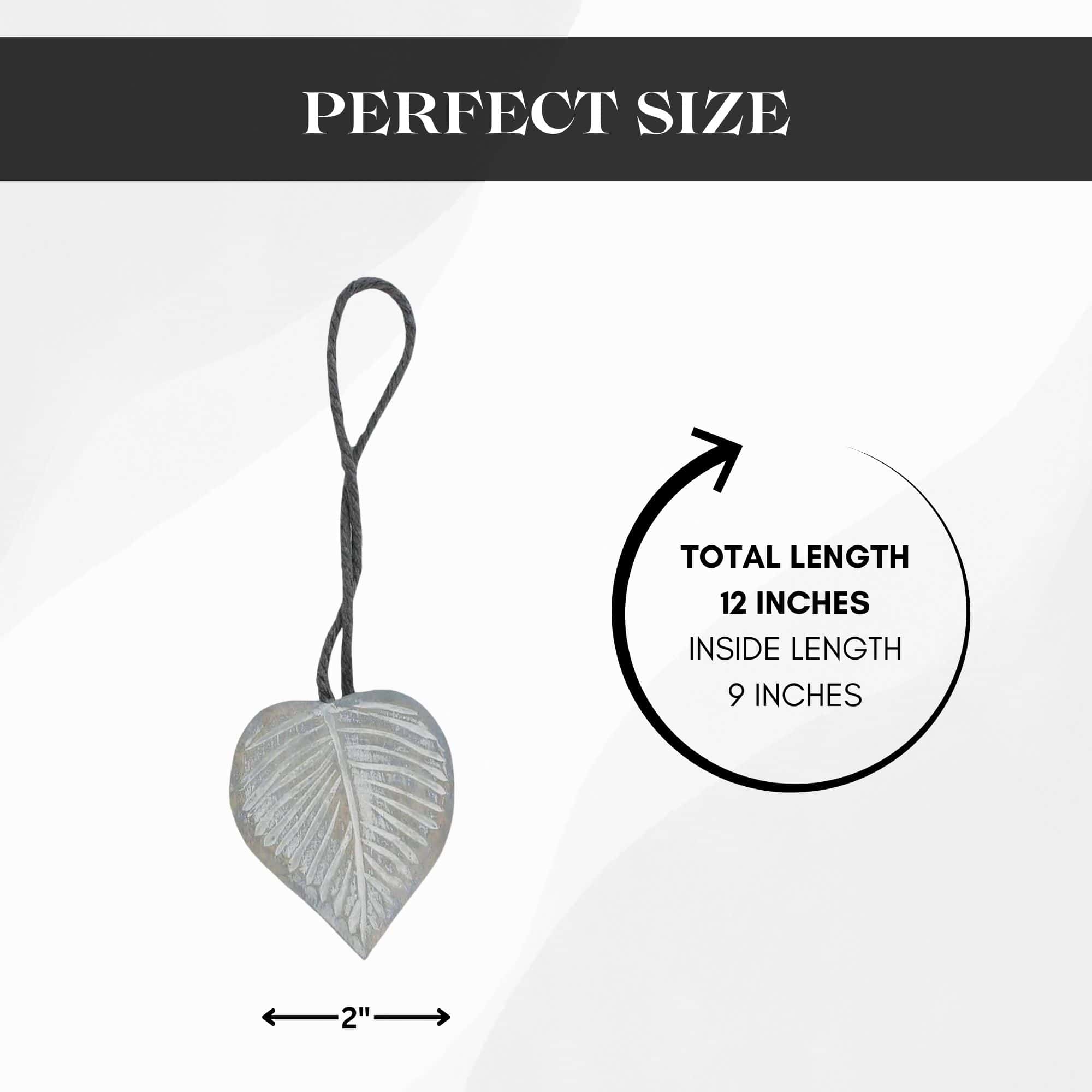 Product size diagram: 12" total, 9" inside, 2" wide