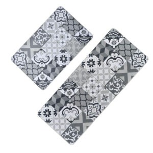 Ceramic Tile Pattern Anti Fatigue Kitchen Mat