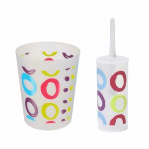 pop plastic bath coordinates set