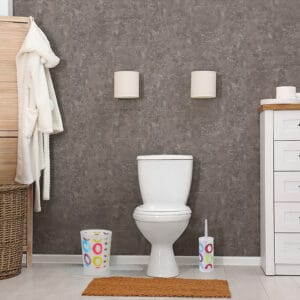 printed bath set