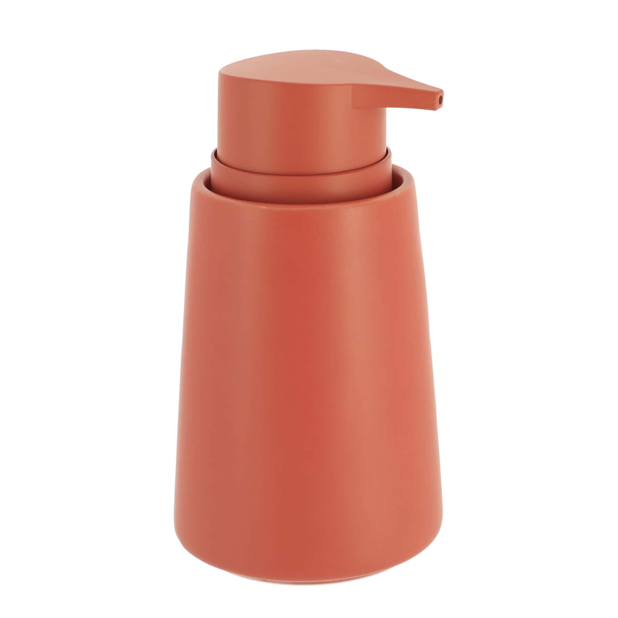 Terracotta Stoneware Soap & Lotion Dispenser - Rustic Charm