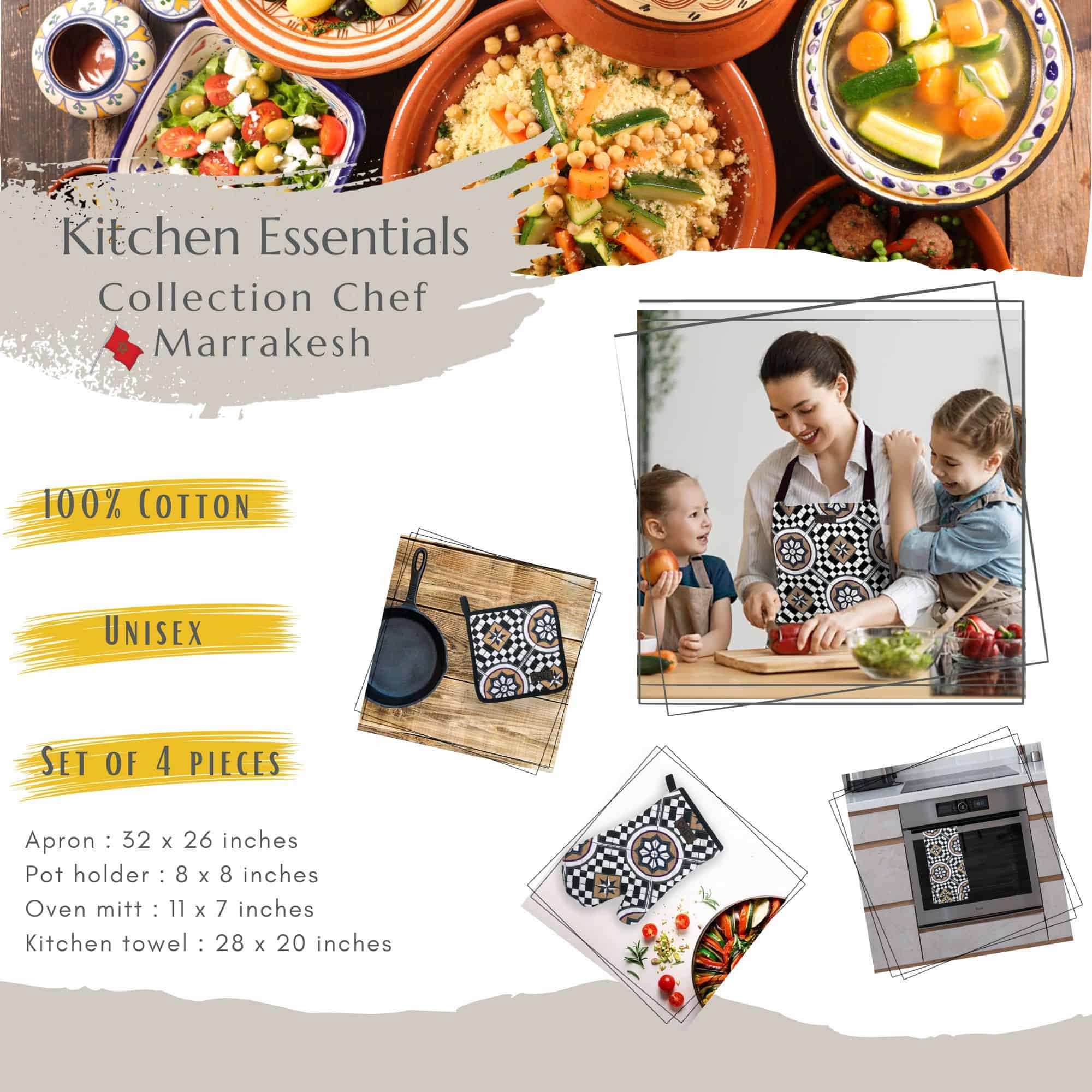 mosaic style kitchen accessories