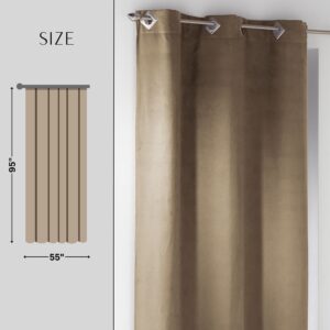 1 large drape size 95x55 for bedroom living room dining room office windows