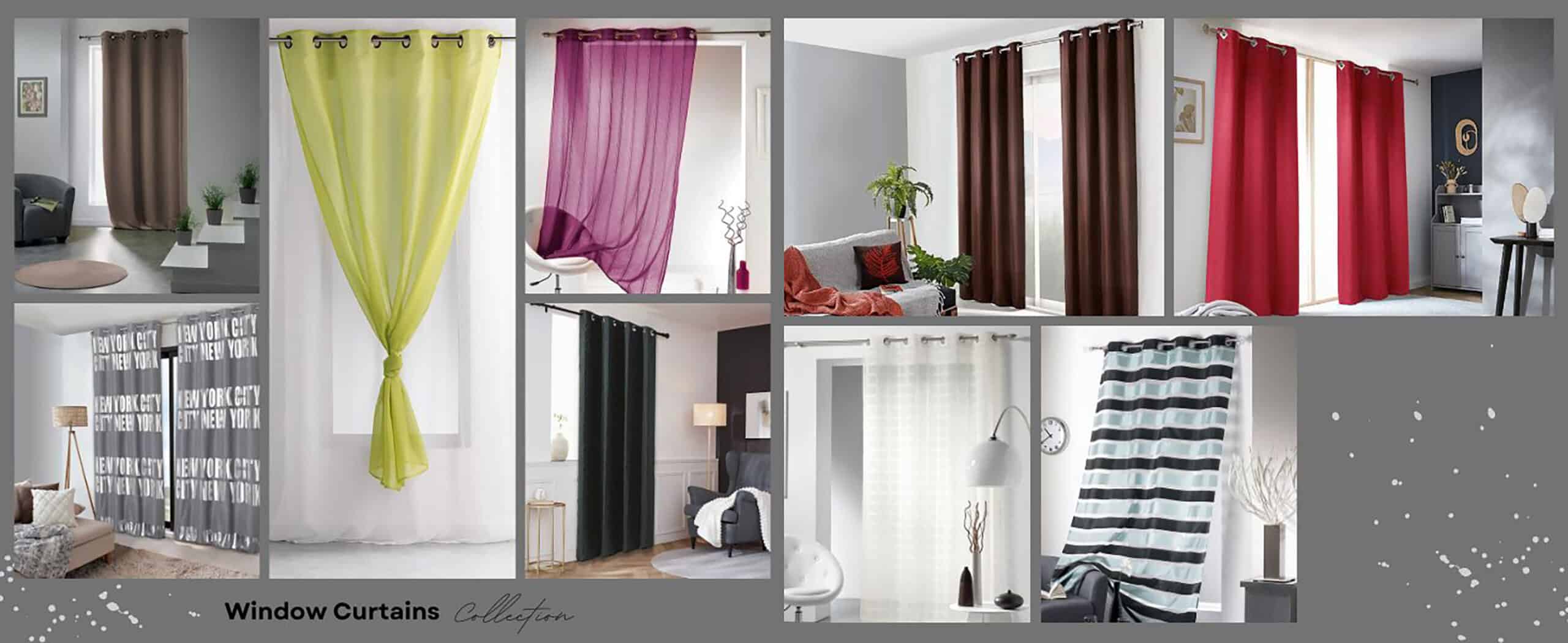 Curtains collection