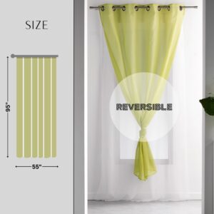 1 reversible panel size 95 x 55 for bedroom living room dining room office windows