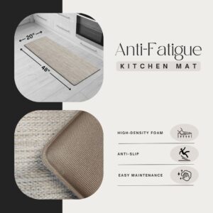 anti-fatigue kitchen mat dimensions, high- density foam, anti-slip, easy maintenance