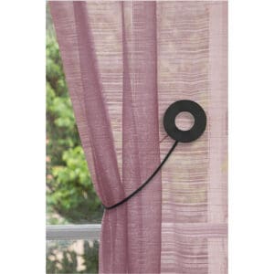 another perspective of the tieback on curtain