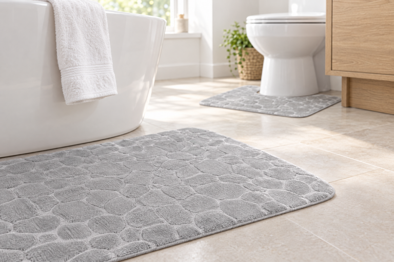 Bath Mats and Rugs: How to Choose the Right Size and Material